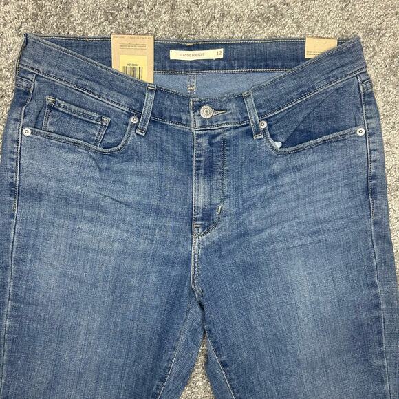Levi's Denim - Levi’s Women's Size 12 Classic Bootcut 31/32 HyperSoft Mid Rise Jeans Denim